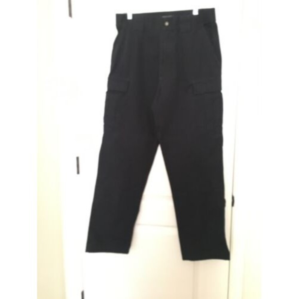 5.11 Tactical Men's Blue Cargo Pants Zip Button Pockets Size Large 35.5-39